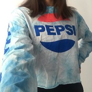 pepsi tie dye top